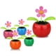 thumbnail image 2 of 4 Uds. De flores danzantes con energía Solar de Color aleatorio, flores danzantes solares de plástico, cabeza móvil, decoración de escritorio de oficina y coche, 2 of 9