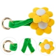thumbnail image 3 of Key Chain Pendant Plush Flower Bag Hanging Pendant Plush Flower Keyring, 3 of 8