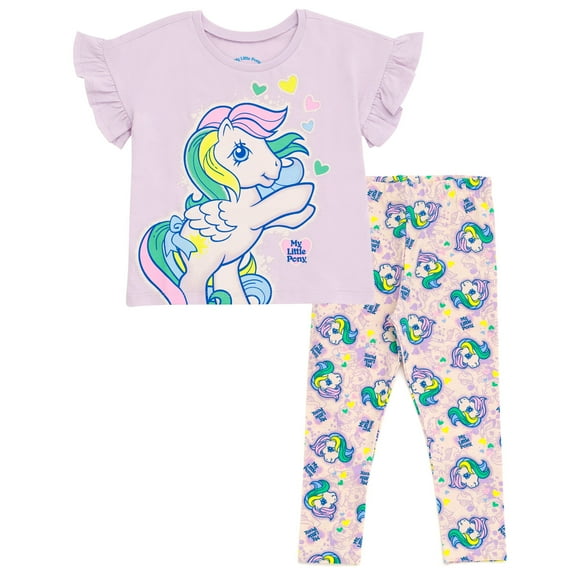 My Little Pony Starshine T-Shirt and Leggings Outfit Set Toddler to Big Kid