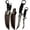 2pcs, variant on 2-Piece Fixed Blade Hunting Knives, Full Tang Wrapped Handle Ring Tactical Knife Set with Sheath