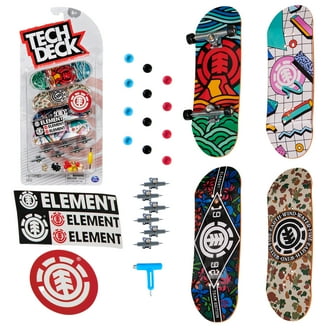 Tech Deck, Ultra DLX Fingerboard 4-Pack, Real Skateboards
