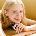 thumbnail image 2 of FEISHENTT S13 Vibration Massage Bluetooth Headphones, 3 Adjustable Modes Waterproof Noise Reduction, Vibration Earphone Case Provide Relaxation and Massage, for Sleeping Working Travel, 2 of 9