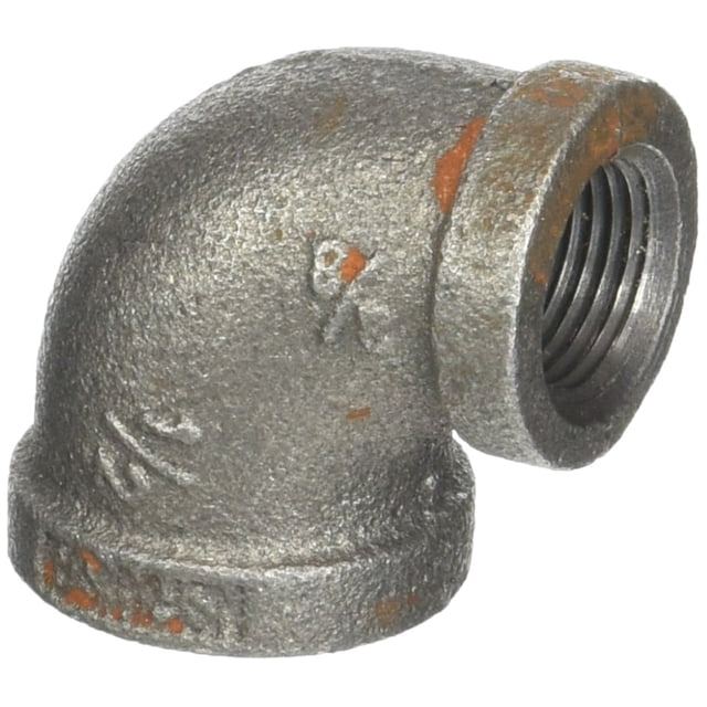 Codo reductor LDR Industries LDR 310 RE-1238 negro, 1/2 x 3/8 pulgadas