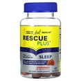 thumbnail image 3 of Bach RESCUE PLUS Melatonin Sleep Gummies, Natural Strawberry Flavor, Drug-Free Sleep Aid, Dietary Supplement, Vegan, Gluten-Free, No Artificial Flavors, Colors, Preservatives, 60 Count, 3 of 5