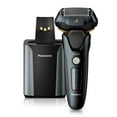 thumbnail image 4 of Panasonic Afeitadora Eléctrica para Hombre, Afeitadora Eléctrica, ARC5 con Estación de Carga y Limpieza Automática Premium, Recortadora Emergente ES-LV97-K, Negra, 4 of 4