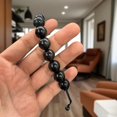 thumbnail image 4 of Black Tourmaline Bracelet 10mm with adjustable strings, 4 of 4