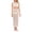 Beige, variant on Cover Up Sets for Women Crochet Beach Cover Ups Vacation Outfits Boat Neck Crop Long Sleeve Tops High Slit Maxi Skirt Swimsuit Coverup Set White Free Size