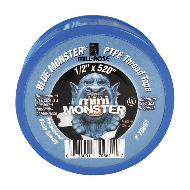 4935433 Monster Monster Blue Blue R Uban d'Étanchéité pour Filetage 520 x 0,5 Po