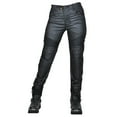 thumbnail image 6 of Women's motorcycle jeans with retro slim fit coating motorcycle pants, motorcycle racing riding anti fall pants, 6 of 13