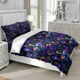 thumbnail image 3 of TeasBank 3D Printed Colorful Jellyfish Comforter Cover for Adult Luminous Jellyfish Full Duvet Cover Set Marine Life Bedspread Cover 1 Quilt Cover With 2 Pillow Cases(No Comforter), 3 of 4