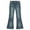 Navy, variant on Tween Girls Flare Jeans - High Waisted Long Bell Bottom Wide Leg Denim Pants, Crossover Comfort Stretch Jeggings Lightweight Trousers Trendy Summer Stretchy Slim Fit Comfortable Casual with Pockets