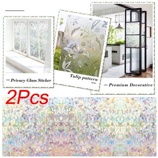 Rainbow Window Film Privacy 3D Cricut Decor Prism Electrostatic Glass  Stickers Window Decal Vinyl Static Cling Non-adhesive Home - AliExpress