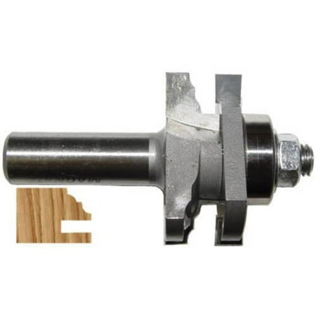 

Magnate 9002S Stile / Rail Router Bit — 3/4 to 7/8 Material — Classic Profile; Stile Cut; 1/2 Shank Diameter; 15/16 Cutting Height; 1-1/2 Shank Length; 1-5/8 Overall Diameter
