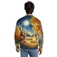 thumbnail image 5 of Hello Fall Vizsla Enjoys Warm Campfire Autumn Night Bright Moon All Over Print 3D Sweatshirt Unisex Merch Vizslas Dog Lover Gifts Idea - 01008, 5 of 6