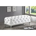 thumbnail image 2 of Baxton Studio Stella Crystal Tufted Leather Modern Bench, Multiple Colors, 2 of 11