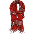 thumbnail image 2 of Bufanda de invierno súper suave con tacto clásico de cachemira. Rojo Verde Cocina, Decoración y Otros, 2 of 3