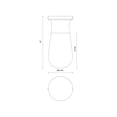 thumbnail image 3 of SF464001AG-Alora Lighting-Marcel - 1 Light Semi-Flush Mount-10 Inches Tall and 4.75 Inches Wide-Aged Gold Finish, 3 of 7