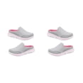 thumbnail image 1 of Sonducket 1 par de toboganes de cubierta de malla para mujer, zapatillas de viaje transpirables de diseño Simple, suela de EVA, calzado de gris rosa talla 46 2piezas, 1 of 6