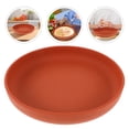 thumbnail image 3 of Plato de silicona con ventosa, antideslizante y antiderrames, apto para niños y adultos mayores, apto para comedor, platos infantiles, platos de alimentación, 3 of 7