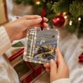 thumbnail image 6 of huayou Festive Christmas Home for the Holidays Gift Card Box Ornament, Hanging Gift Card Holder with Train Scene for Xmas Tree Decorations, 6 of 7