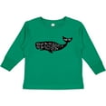 thumbnail image 3 of Inktastic Whale Psalms 93:4 Boys or Girls Long Sleeve Toddler T-Shirt, 3 of 5