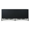 thumbnail image 4 of Moe's Home Collection MAKO Faux Leather Sideboard Black Color, 4 of 6