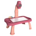 thumbnail image 1 of figatia Learn to Draw Playset Graffiti Desk Arts for Child Age 3+ Learning Pink, 1 of 9