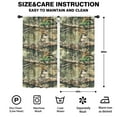 thumbnail image 2 of Blackout Kids Curtains,Forest Camo Branches Leaves Pattern Childrens Insulated Curtains Set Of 2,Bedroom Essentials,Toddler Room Decor 42"x84", 2 of 5