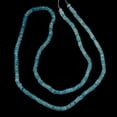 thumbnail image 3 of 80cts Natural Blue Zircon Faceted Bead Strand| 3x2mm to 3x1.5mm|Approx 252 beads, 3 of 12