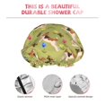 thumbnail image 4 of Sigee Running Beagle for Women's Shower Cap Reusable Waterproof Hair Cap Large Shower Cap for Women Men, 4 of 7