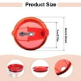 thumbnail image 5 of Tumbler Replacement Lids Spill Proof And Splash Lid For Straw Friendly Glass&Bottle Home Decor Easy To Use, 5 of 5