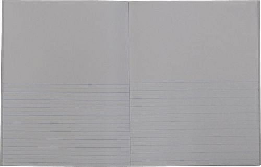 Hilroy Recycled Exercise Books, 72 Pages, 1/2 interlined and 1/2 Plain, 9-1/8 X 7-1/8, 72 Pages