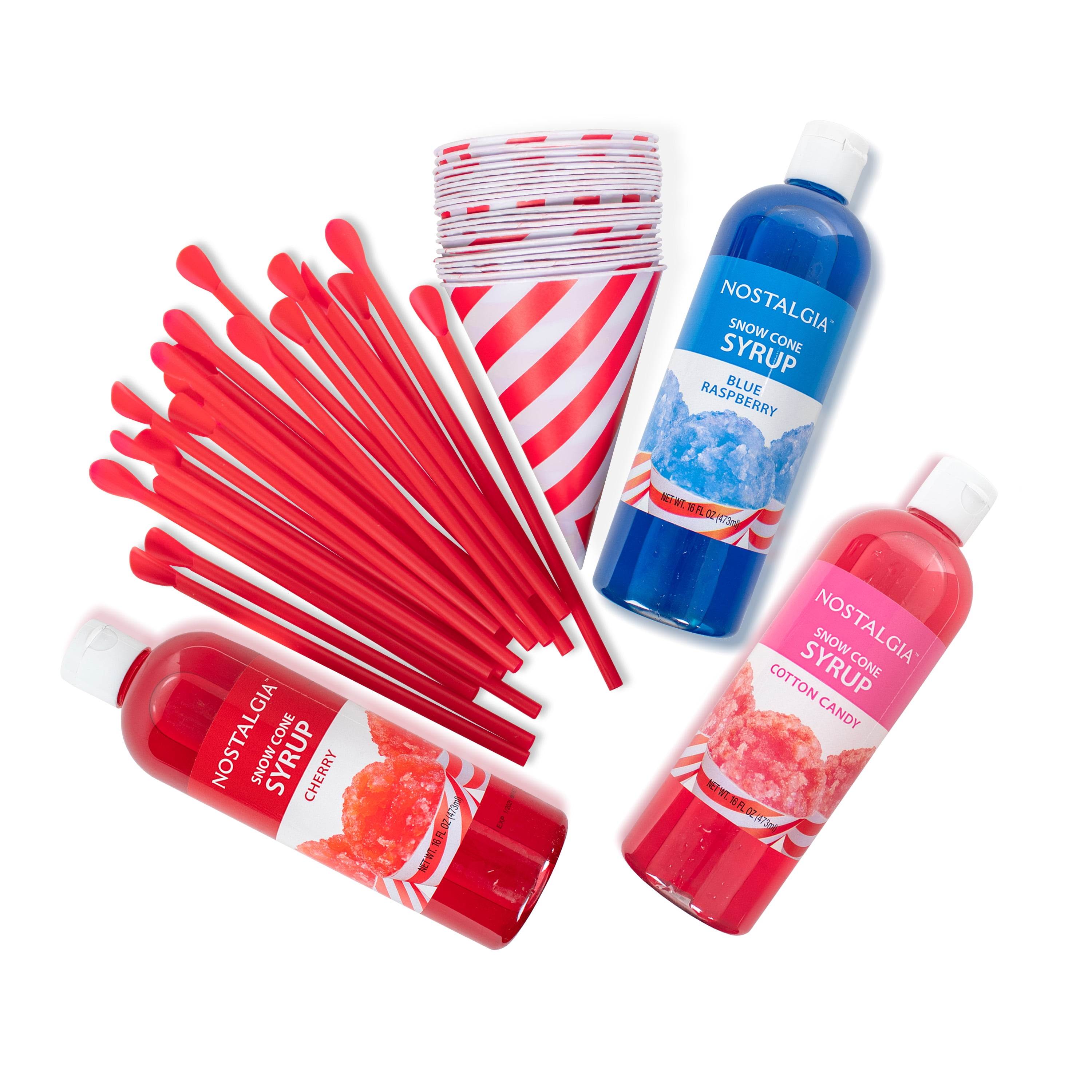 Nostalgia SCK3 Premium Snow Cone Syrup Party Kit