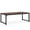 Dark Brown, variant on Fnova 71" Industrial Dining Table for 6-8 People, Rectangular Kitchen Dinner Table with Heavy Duty Metal Legs, Modern Dining Table for Dining Room, Kitchen, Living Room, Apartment