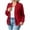 Red, variant on Zip Up Sweatshirts For Women Solid Color Casual Outerwear Sweatshirt Fashion Long Sleeve Pocket Fall Outfits Winter Sweatshirts