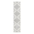 thumbnail image 3 of Unique Loom Kai Collection Area Rug - Warrior (3' 3" x 14' Runner Ivory and Gray), 3 of 7