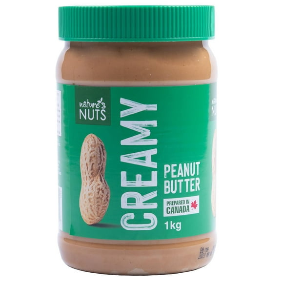 Nature's Nuts Creamy Peanut Butter, 1kg