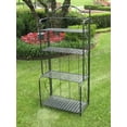 thumbnail image 5 of International Caravan Mandalay 4 Tier Iron Bakers Rack in Bronze, 5 of 5