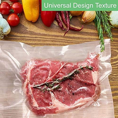 2Pack (Total 100Feet) 11x50 Rolls Vacuum Sealer Bags Rolls with BPA Free,Heavy Duty Vacuum Food Sealer Storage Bags Rolls,Cut to Size Roll,Great for Sous Vide