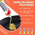 thumbnail image 4 of PEAKTREND 10ml 8341 No Clean Solder Flux Paste Soldering Flux 40ml Pneumatic Dispenser with Plunger and Dispensing Tip for Electronics Pcb Ic Cellphone Cpu Led Bga Repairing-4 Pack, 4 of 6