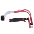 thumbnail image 2 of KAKOWELY Camera Stabilizer 1PC Photo Video Camera Fixing Tool Bow-type Stabilizer Camera Holder Hand-held Camera Stabilizer for DSLR DV Videos(Red)13.39"X7.87"X1.97", 2 of 3