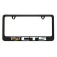 thumbnail image 2 of Cadillac CTS Zinc License Plate Frame with Glossy Black Finish (2 hole), 2 of 3
