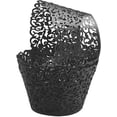 thumbnail image 1 of 50 envoltorios para magdalenas, papel artístico para hornear, filigrana, encaje de vid pequeña, forro cortado con láser, envoltorios para tazas para hornear, estuches para muffins, bandejas para, 1 of 7