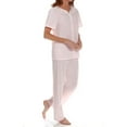 thumbnail image 1 of Pyjama Deux-Pièces à Pétales pour Femme Shadowline 76280 (Rose G), 1 of 3