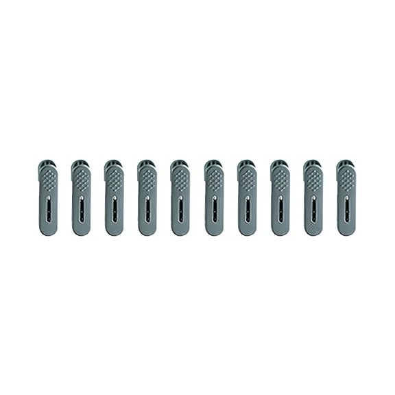 LAMIRO Baby Hangers for Closet 10Pack Baby Clothes Hangers Bulk Kids Hangers Toddler Hangers Plastic Small Hangers for Infant