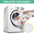 thumbnail image 6 of Pioneer Flower Floral Print Pattern Square Tablecloth, Waterproof Wipeable Spillproof Washable Table Cover for Home Kitchen Party and Daily Decor 60"x60", 6 of 6