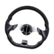 thumbnail image 2 of Volante de derrape de 320 mm con botón de bocina perfecl Volante de carrito de golf 12,5 pulgadas negro, 2 of 8