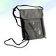 thumbnail image 4 of Cartera de viaje para colgar en el cuello, funda impermeable para pasaporte, tarjetero, bandolera para teléfono (gris), 4 of 6