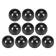 thumbnail image 2 of Uxcell M5 Female Thread 25mm Dia Plastic Machine Handle Ball Knob Black 10 Pack, 2 of 4