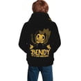thumbnail image 3 of Youth Bendy And The Ink Machine Hoodies 3d Print Pullover Hooded Sweatshirt With Pocket For Boys Girls, 3 of 7